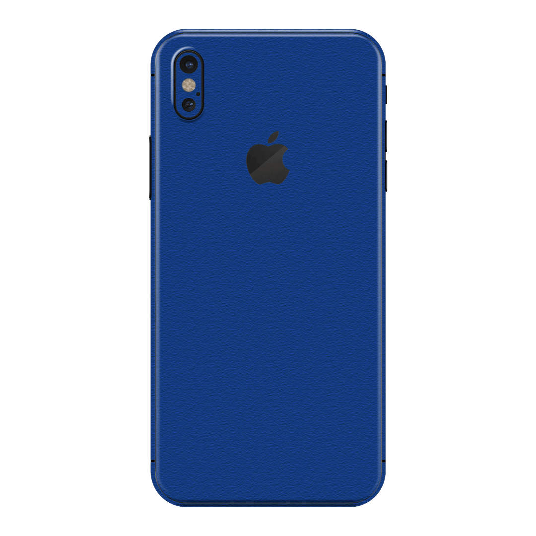 iPhone XS MAX Luxuria Admiral Blue 3D Textured Skin Wrap Sticker Decal Cover Protector by EasySkinz | EasySkinz.com