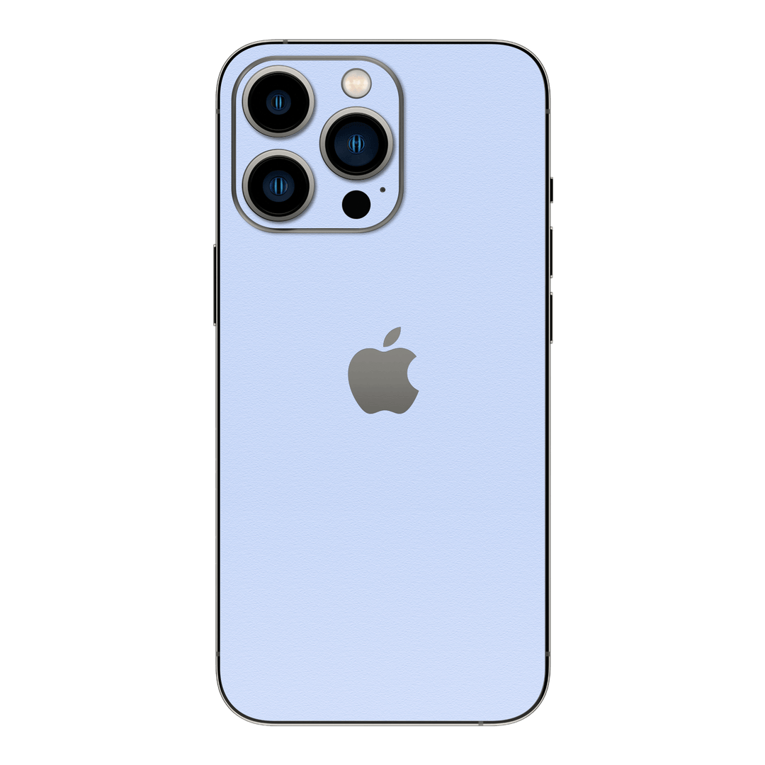 iPhone 13 PRO Luxuria August Pastel Blue 3D Textured Skin Wrap Sticker Decal Cover Protector by EasySkinz | EasySkinz.com