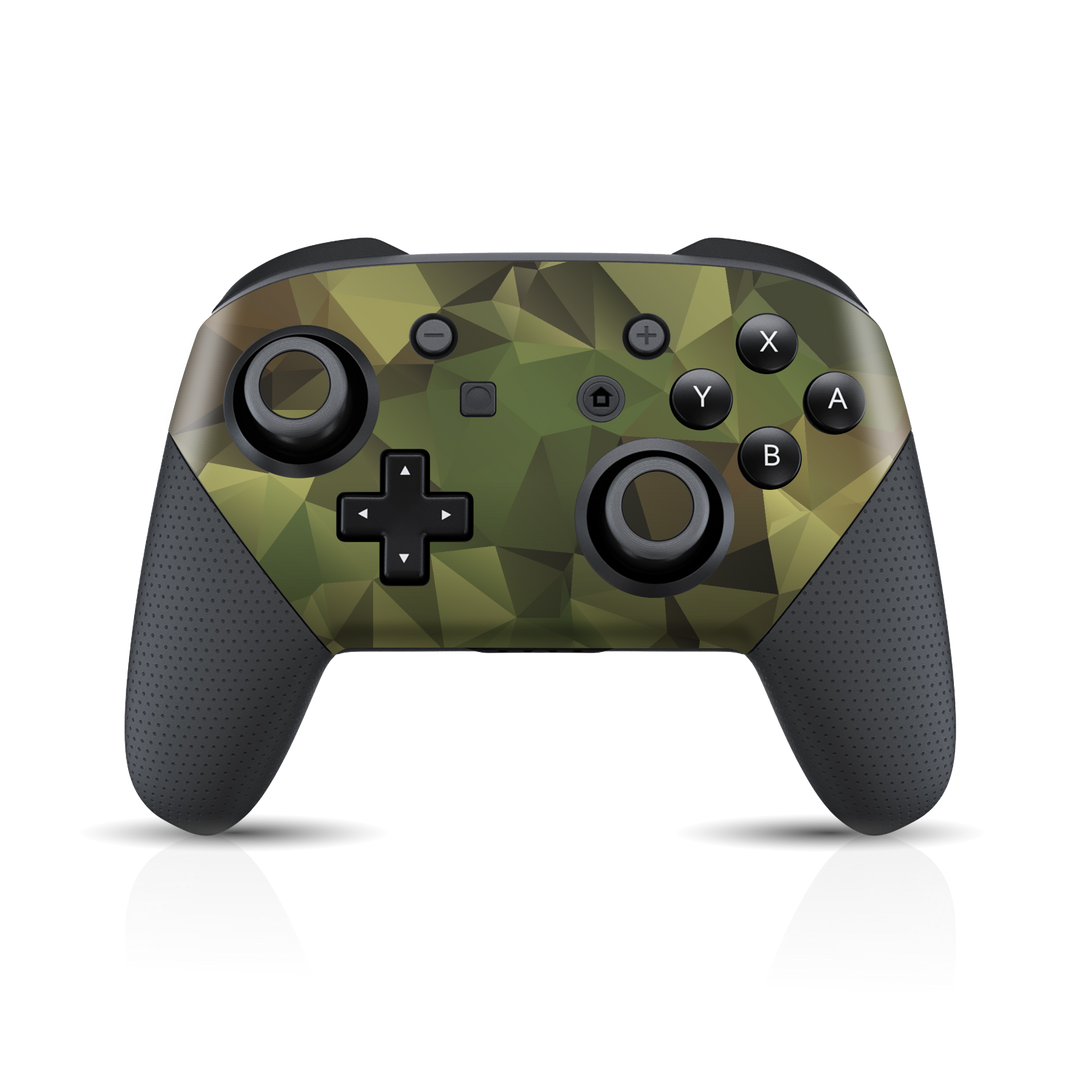 Nintendo Switch Pro Controller Print Printed Custom SIGNATURE Camouflage Skin Wrap Sticker Decal Cover Protector by EasySkinz