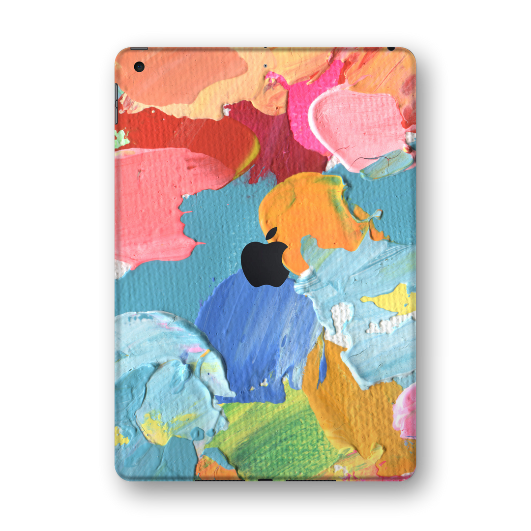 iPad 10.2" (7th Gen, 2019) SIGNATURE Canvas Mixture of Colours Skin Wrap Sticker Decal Cover Protector by EasySkinz