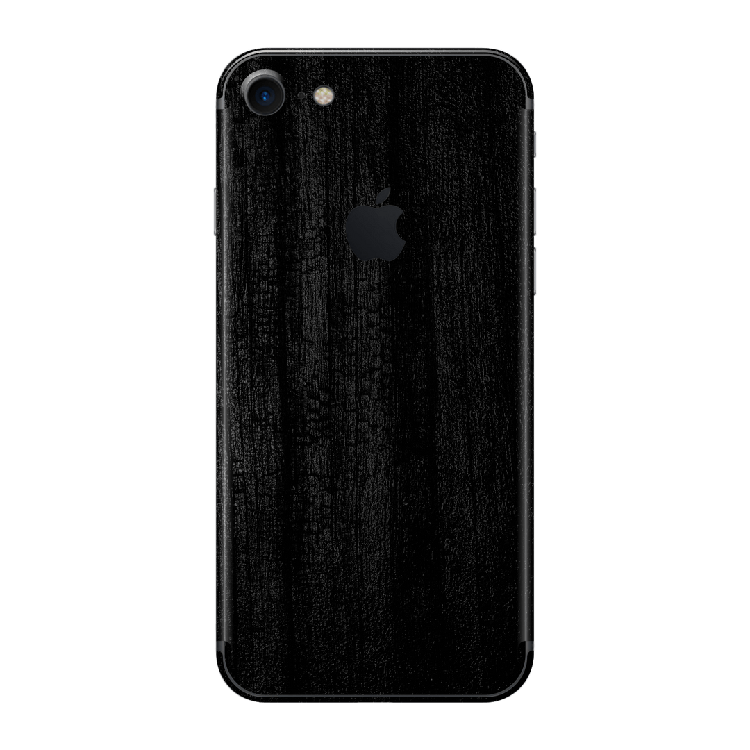 iPhone SE (2020) Black CHARCOAL 3D Textured Skin Wrap Sticker Decal Cover Protector by EasySkinz