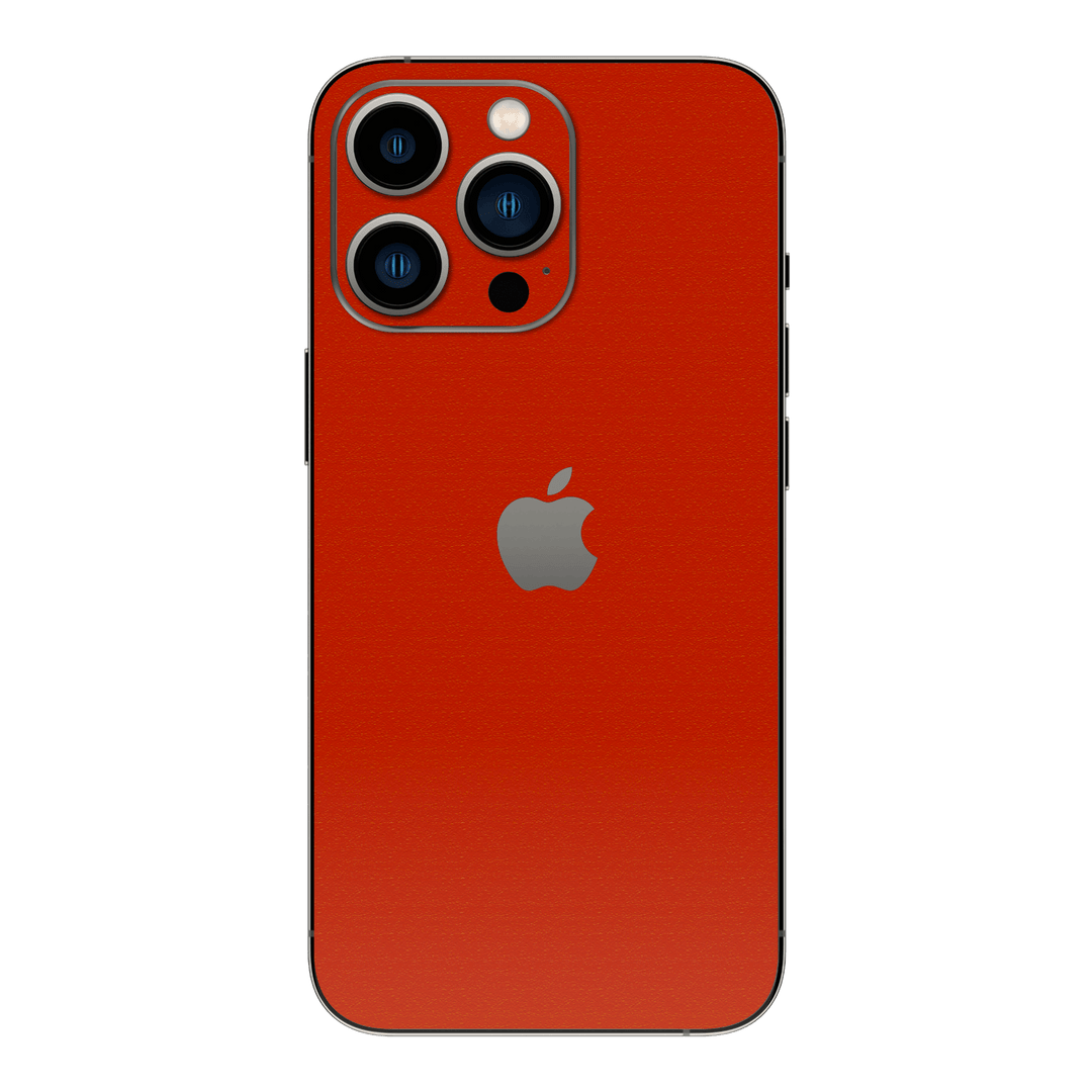 iPhone 14 Pro MAX Luxuria Red Cherry Juice Matt 3D Textured Skin Wrap Sticker Decal Cover Protector by EasySkinz | EasySkinz.com