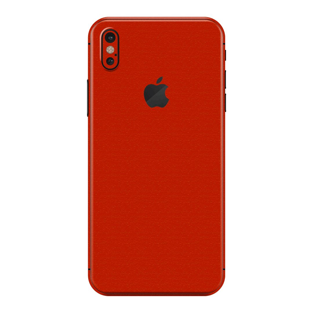 iPhone XS Luxuria Red Cherry Juice Matt 3D Textured Skin Wrap Sticker Decal Cover Protector by EasySkinz | EasySkinz.com