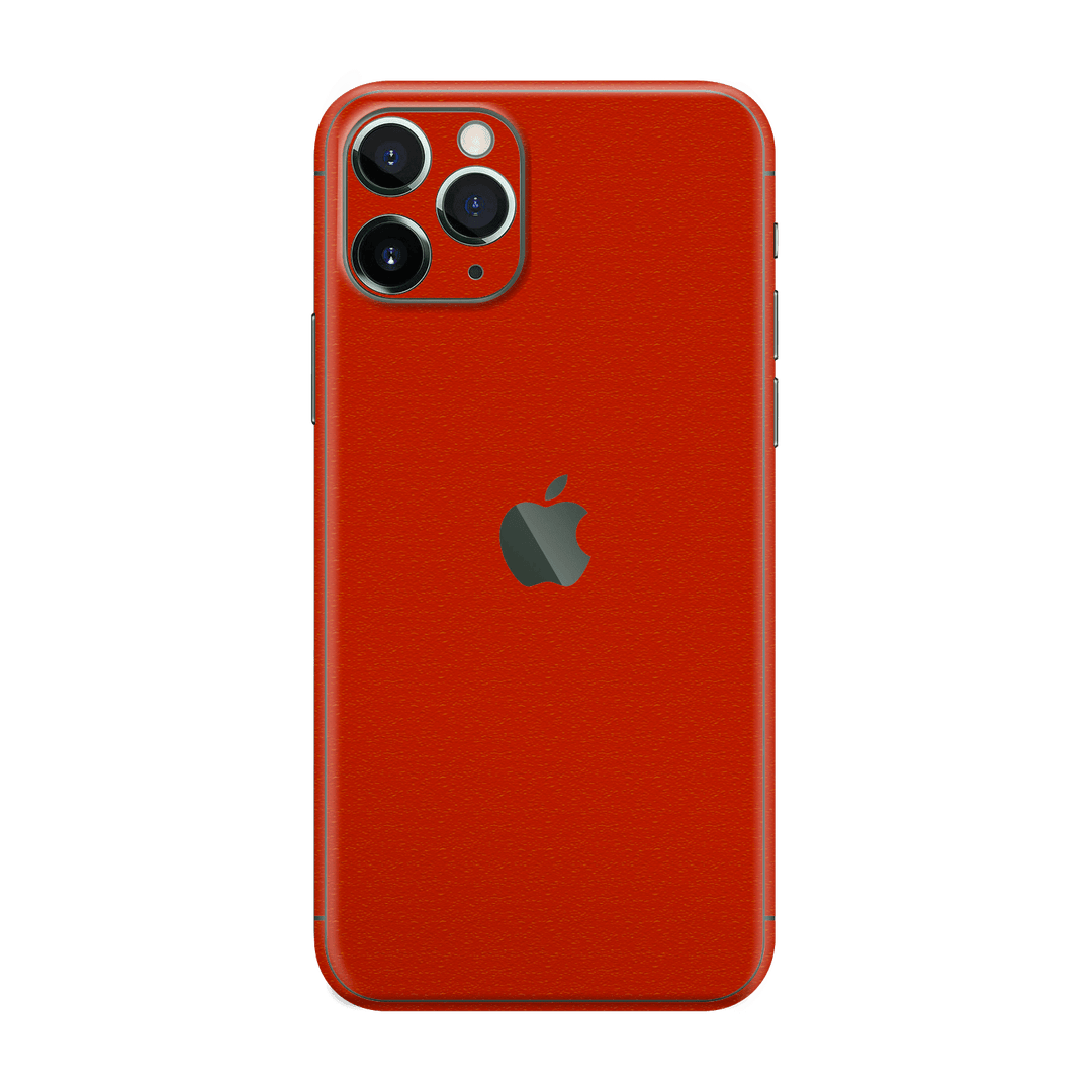 iPhone 11 PRO MAX Luxuria Red Cherry Juice Matt Matte 3D Textured Skin Wrap Sticker Decal Cover Protector by EasySkinz | EasySkinz.com