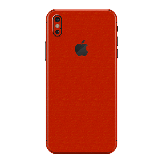 iPhone XS MAX Luxuria Red Cherry Juice Matt 3D Textured Skin Wrap Sticker Decal Cover Protector by EasySkinz | EasySkinz.com