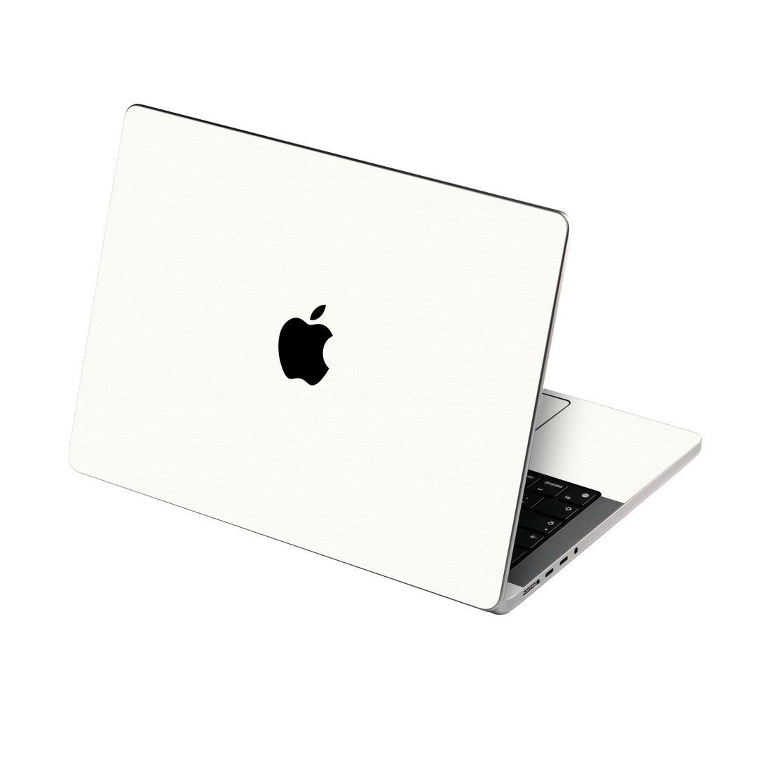 MacBook PRO 14" (2021) Luxuria Daisy White 3D Textured Skin Wrap Sticker Decal Cover Protector by EasySkinz | EasySkinz.com