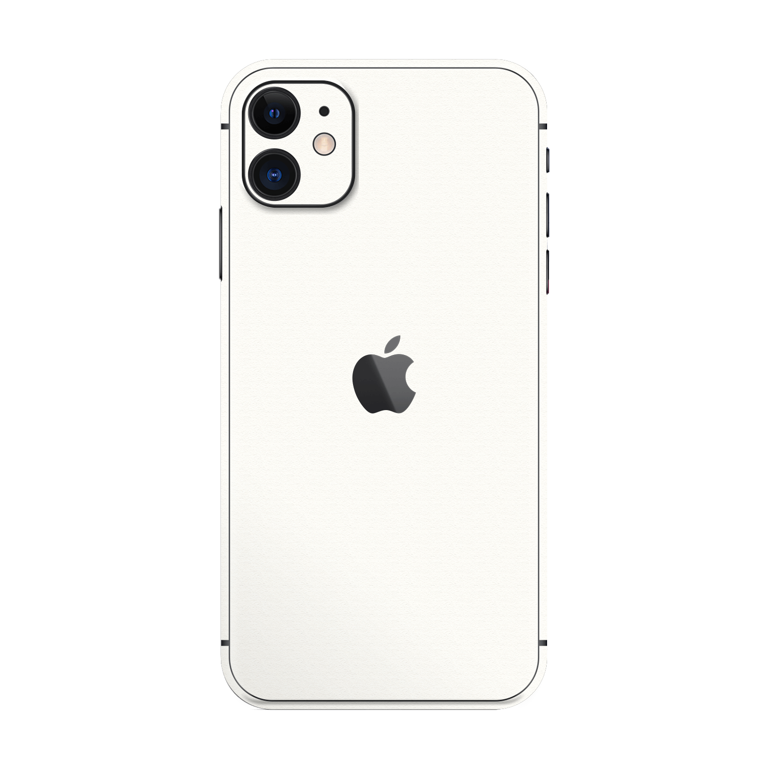 iPhone 11 Luxuria Daisy White Matt 3D Textured Skin Wrap Sticker Decal Cover Protector by EasySkinz