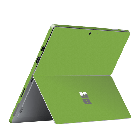 Microsoft Surface Pro (2017) Luxuria Lime Green Matt 3D Textured Skin Wrap Sticker Decal Cover Protector by EasySkinz
