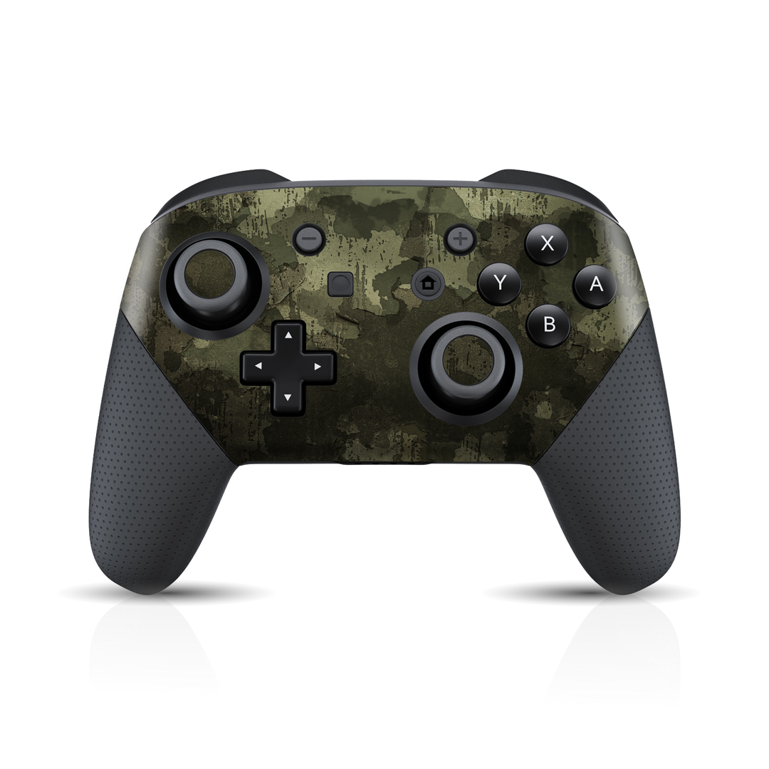 Nintendo Switch Pro Controller Print Printed Custom SIGNATURE MURAL CAMO Skin Wrap Sticker Decal Cover Protector by EasySkinz