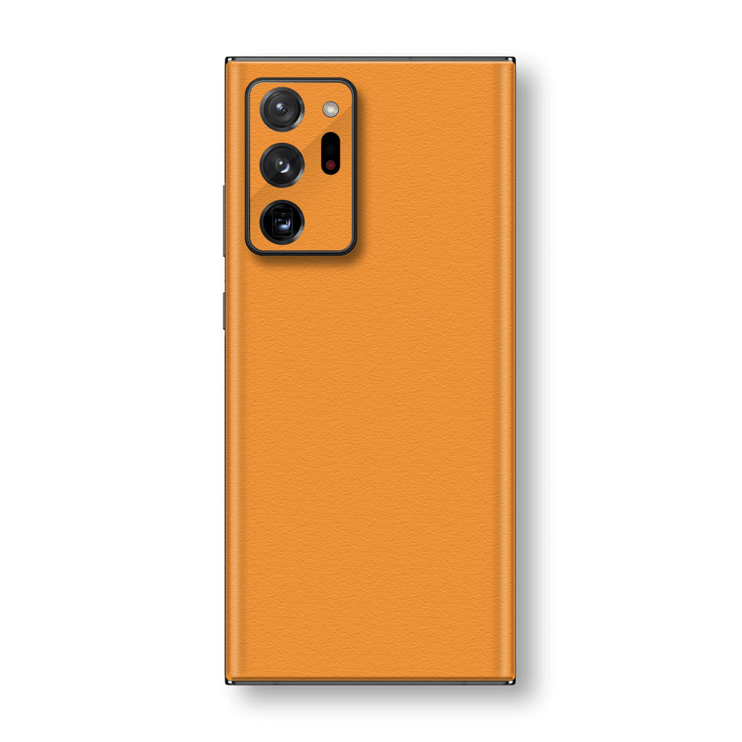 Samsung Galaxy NOTE 20 ULTRA Luxuria Sunrise Orange Matt 3D Textured Skin Wrap Sticker Decal Cover Protector by EasySkinz