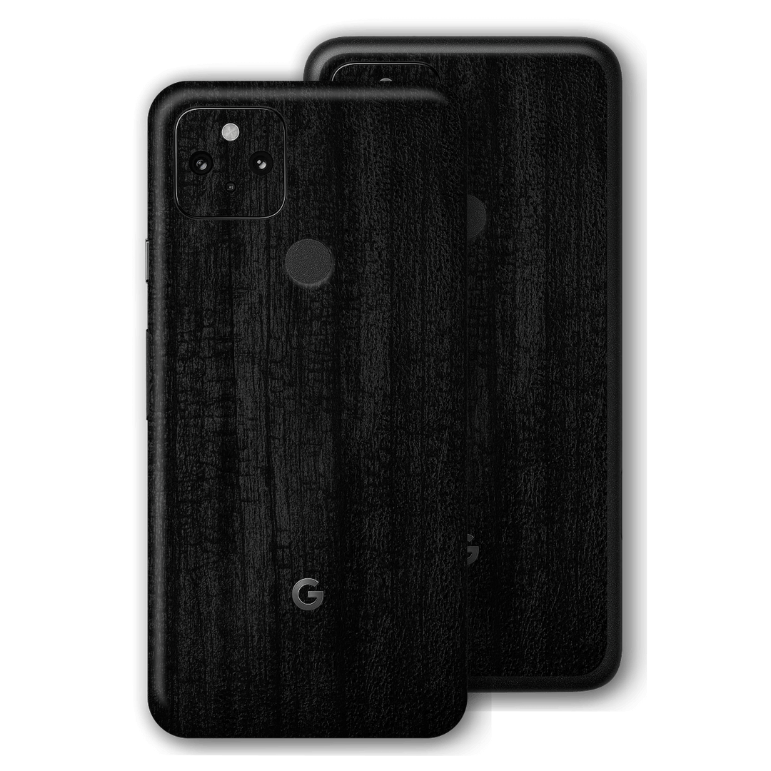 Google Pixel 5 Black CHARCOAL 3D Textured Skin Wrap Sticker Decal Cover Protector by EasySkinz
