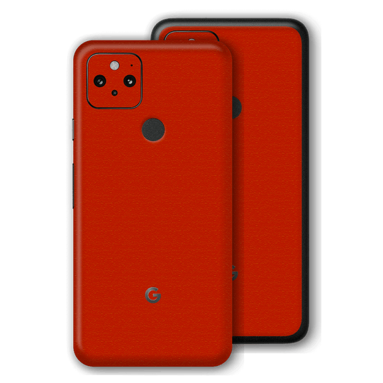 Google Pixel 5 Luxuria Red Cherry Juice 3D Textured Skin Wrap Sticker Decal Cover Protector by EasySkinz