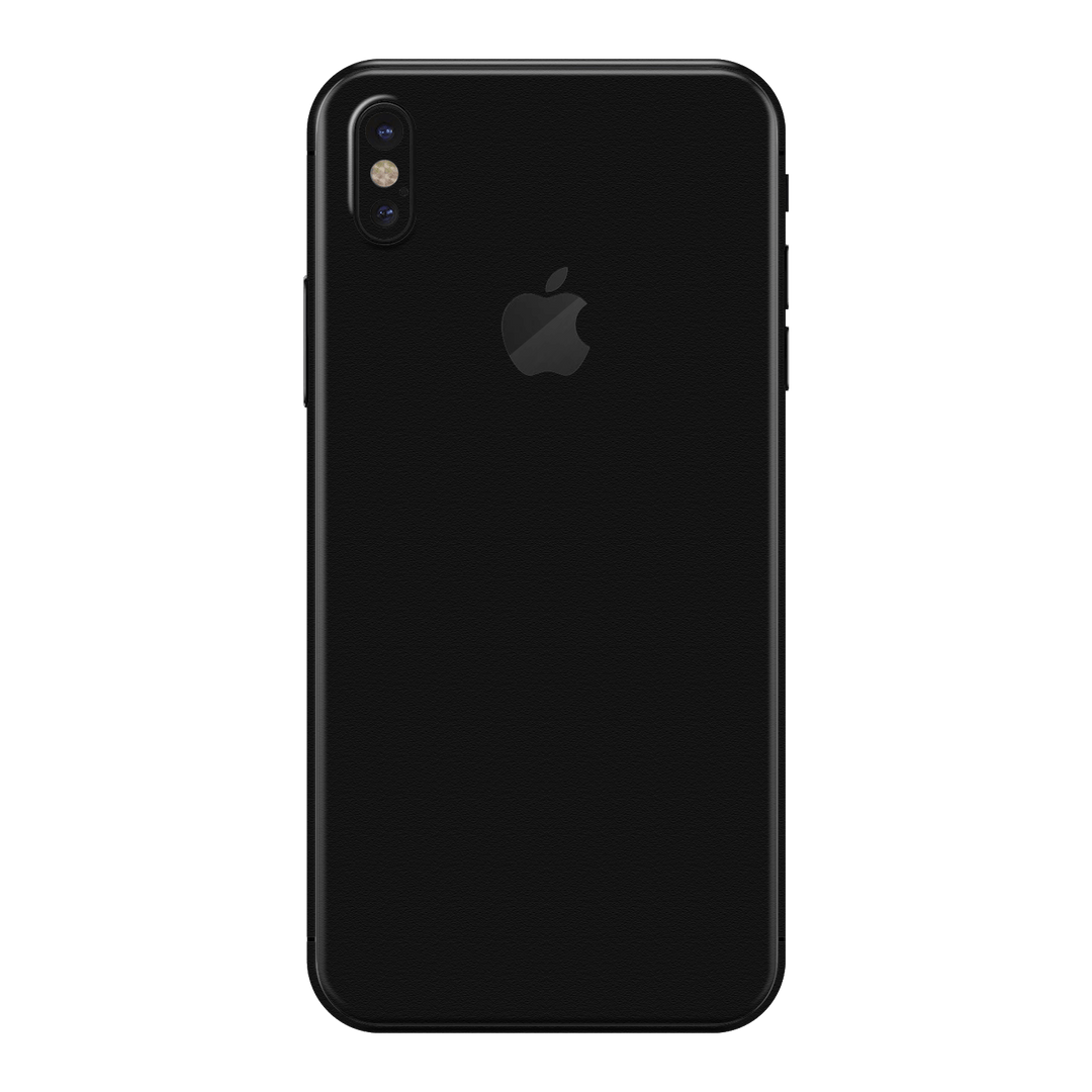 iPhone XS Luxuria Raven Black 3D Textured Skin Wrap Sticker Decal Cover Protector by EasySkinz
