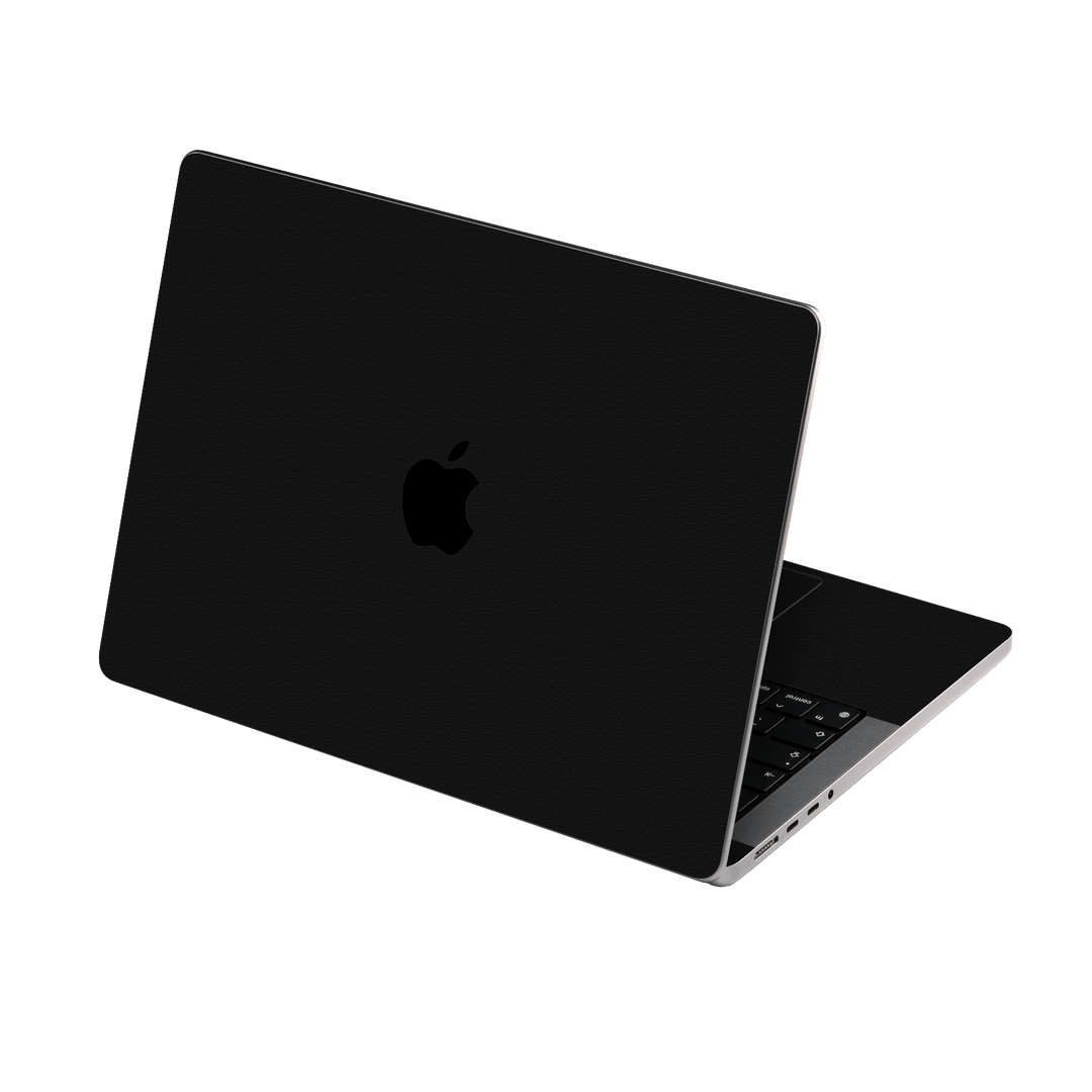 MacBook PRO 16" (2021/2023) Luxuria Raven Black 3D Textured Skin Wrap Sticker Decal Cover Protector by EasySkinz | EasySkinz.com