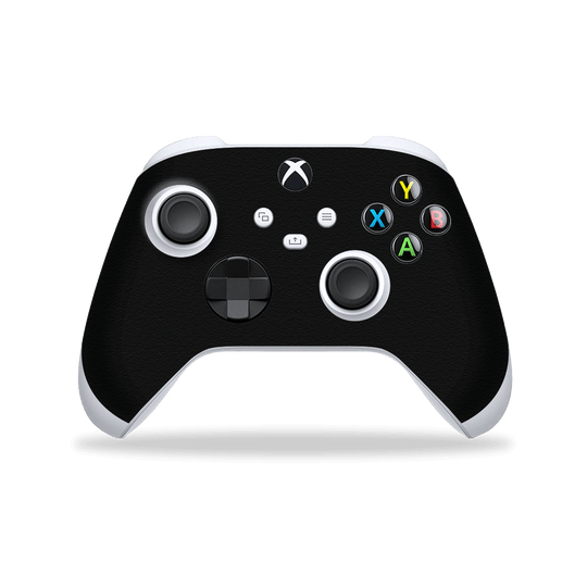 XBOX Series S CONTROLLER Skin - Luxuria Raven Black 3D Textured Skin Wrap Decal Cover Protector by EasySkinz | EasySkinz.com
