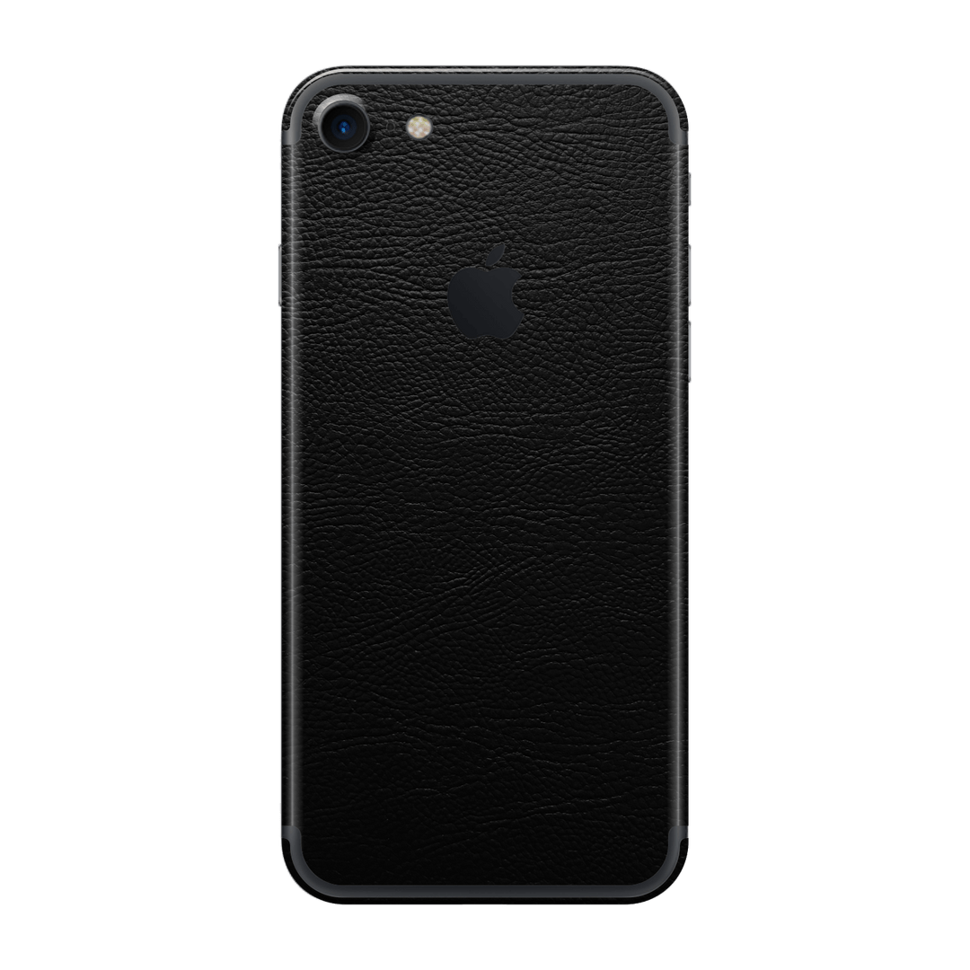 iPhone 7 Luxuria BLACK LEATHER Riders Skin Wrap Sticker Decal Cover Protector by EasySkinz | EasySkinz.com