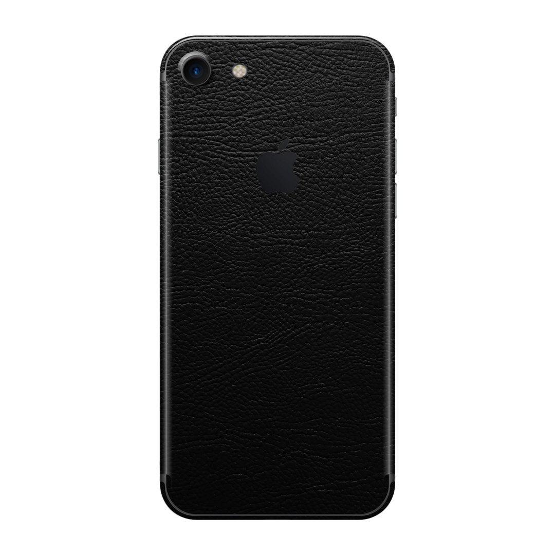 iPhone 8 Luxuria BLACK LEATHER Riders Skin Wrap Sticker Decal Cover Protector by EasySkinz | EasySkinz.com