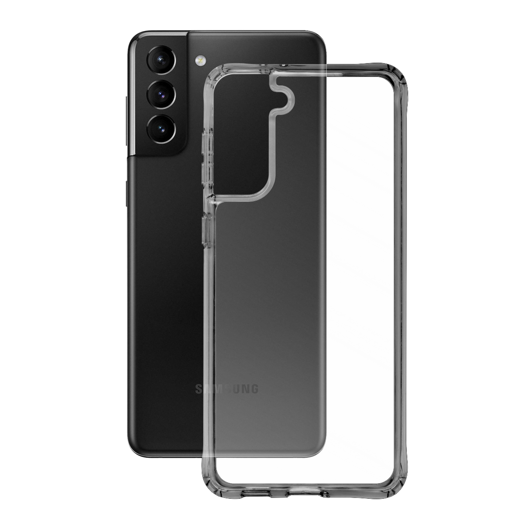 Samsung Galaxy S21 EZY See-Through Hybrid Case, Liquid Case, Clear Case, Crystal Clear Case, Transparent Case by EasySkinz