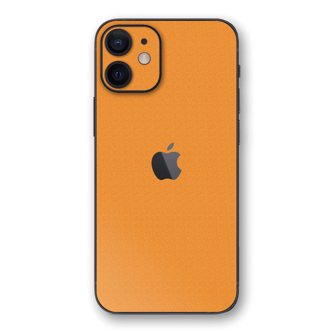 iPhone 12 mini Sunrise Orange 3D Textured Skin Wrap Sticker Decal Cover Protector by EasySkinz