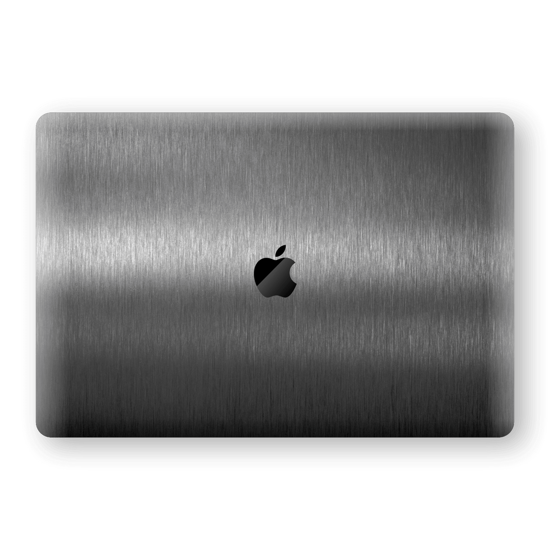 MacBook Pro 13" (2019) Brushed Metal Titanium Metallic Skin, Wrap, Decal, Protector, Cover by EasySkinz | EasySkinz.com