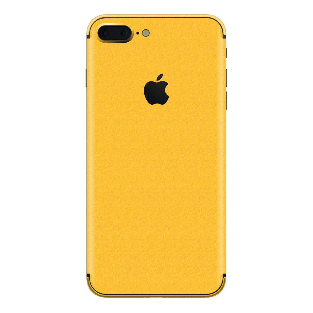 iPhone 8 PLUS Luxuria Tuscany Yellow Matt 3D Textured Skin Wrap Sticker Decal Cover Protector by EasySkinz | EasySkinz.com
