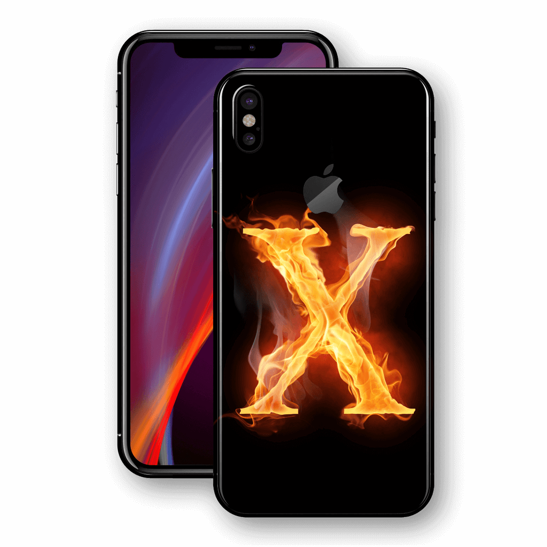 iPhone XS MAX Print Custom Signature Edition X-3 Skin Wrap Decal by EasySkinz - Design 3