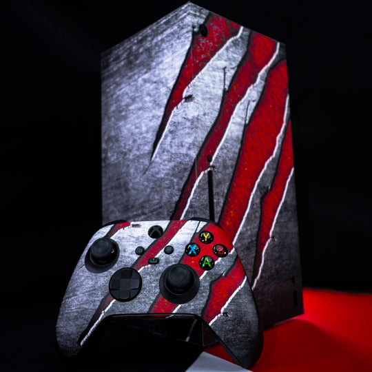 XBOX Series X SIGNATURE MONSTER GLAW Skin, Wrap, Decal, Protector, Cover by EasySkinz | EasySkinz.com