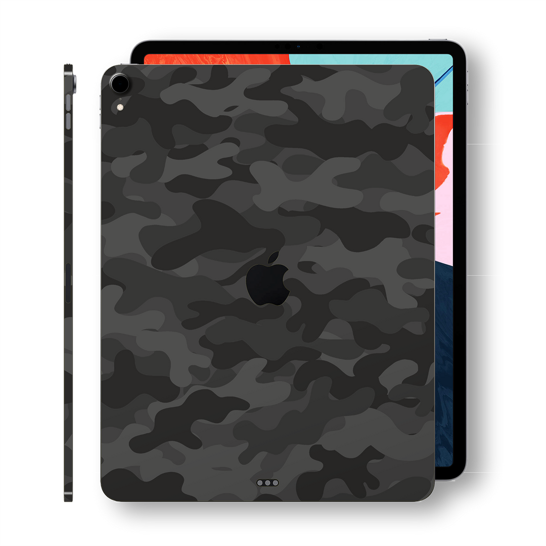 iPad Pro iPad PRO 11-inch 2018 Signature Dark Slate Camo Camouflage Printed Skin Wrap Decal Protector | EasySkinz