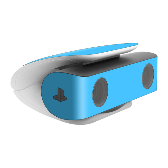 PS5 Playstation 5 HD Camera Skin - Blue Matt Matte Skin Wrap Decal Cover Protector by EasySkinz | EasySkinz.com