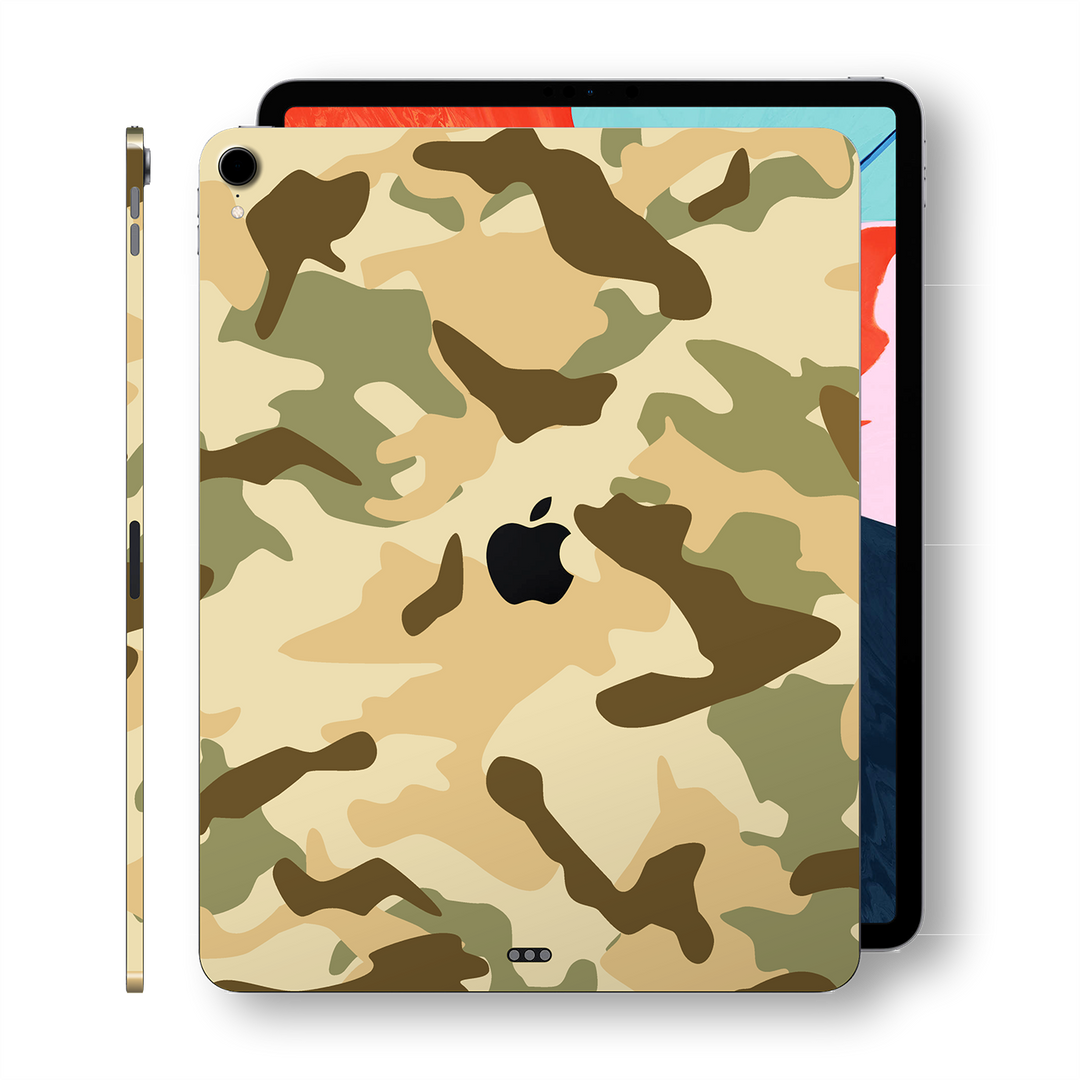 iPad PRO 11" inch 2018 Signature Camouflage Desert Camo Printed Skin Wrap Decal Protector | EasySkinz