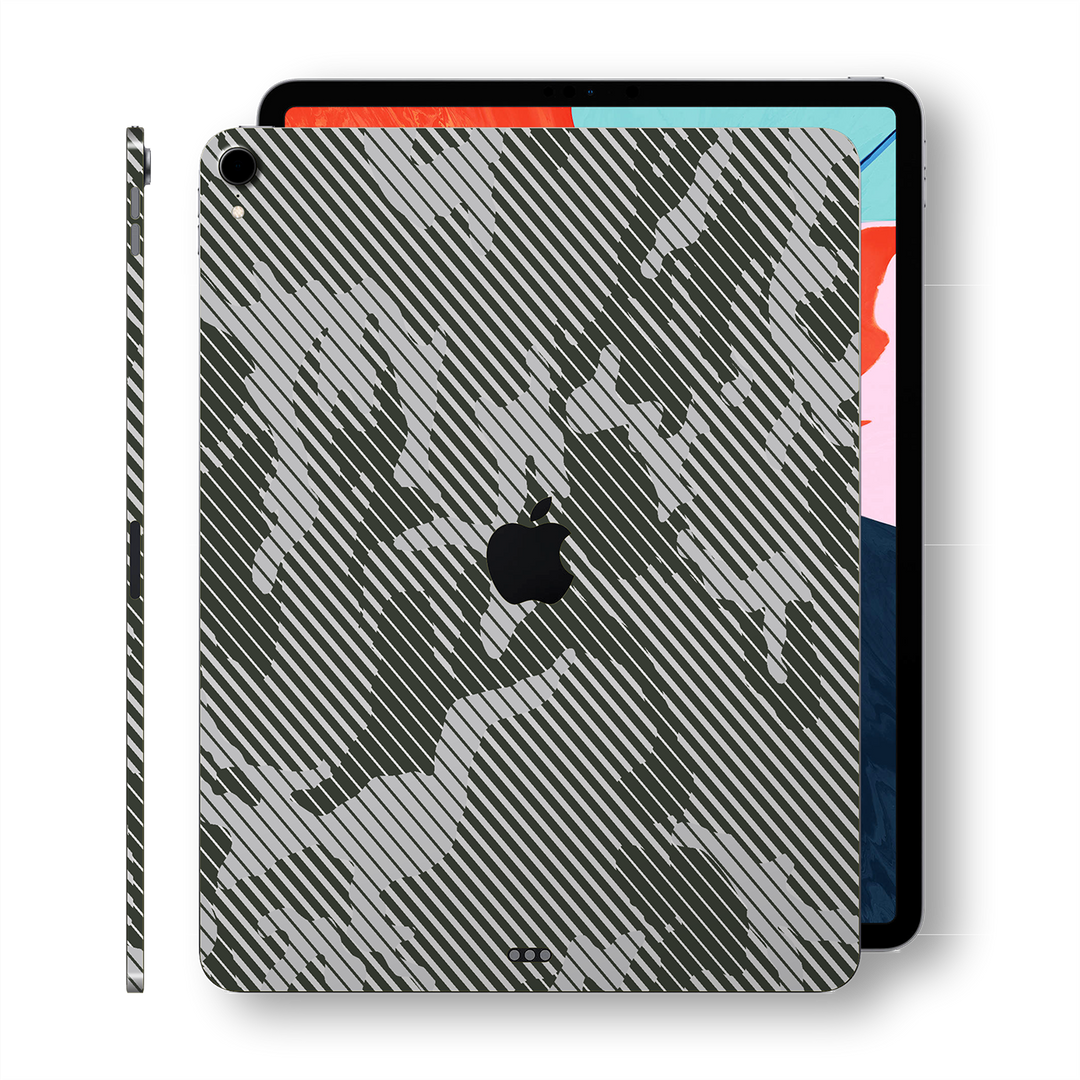 iPad PRO 11" inch 2018 Signature Camo Stripes Camouflage Printed Skin Wrap Decal Protector | EasySkinz