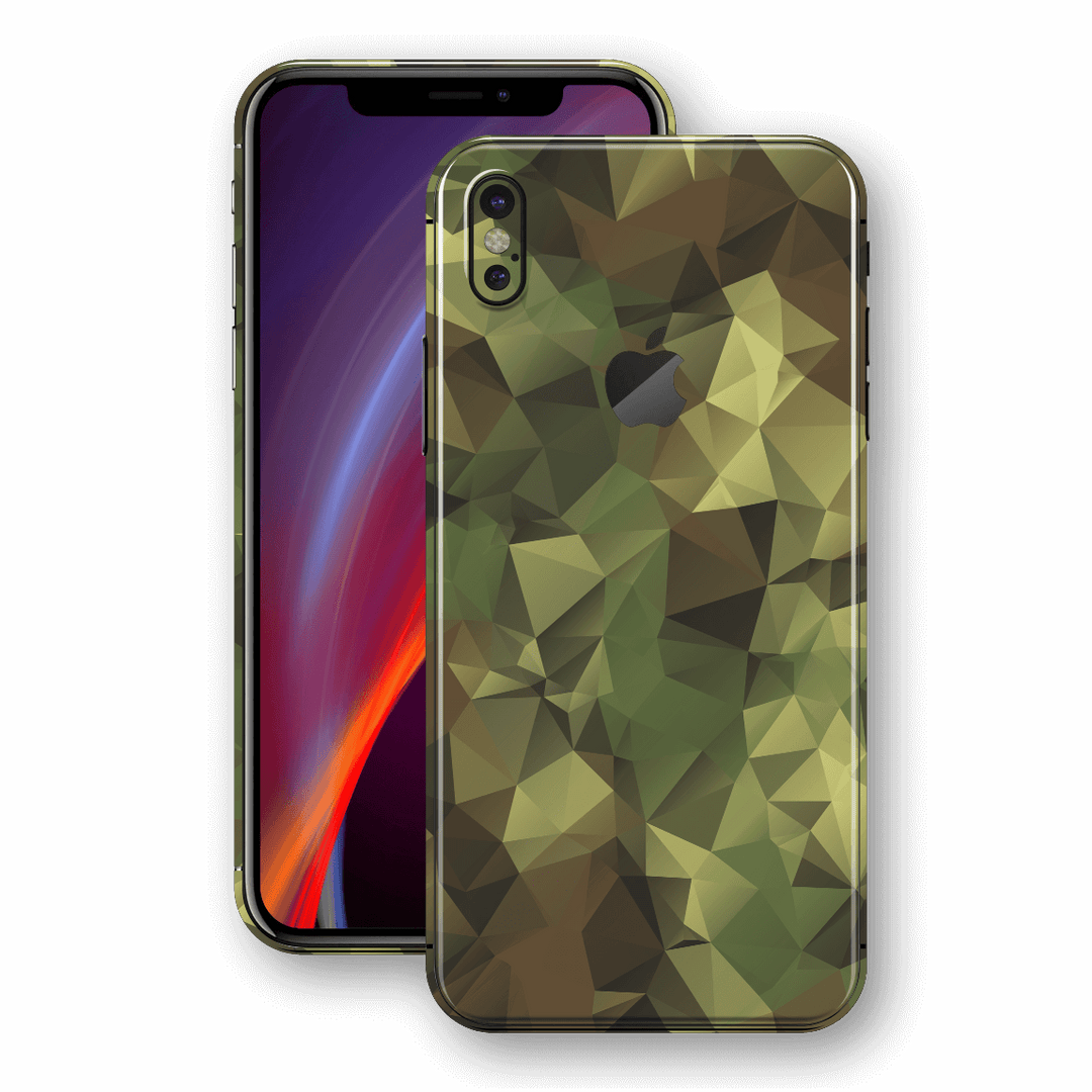 iPhone XS MAX Print Custom Signature Camouflage Skin Wrap Decal by EasySkinz