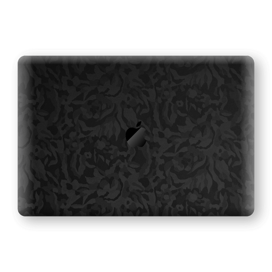 MacBook Air 13" (2018-2019) Black Camo Camouflage 3D Textured Skin Wrap Decal Protector | EasySkinz
