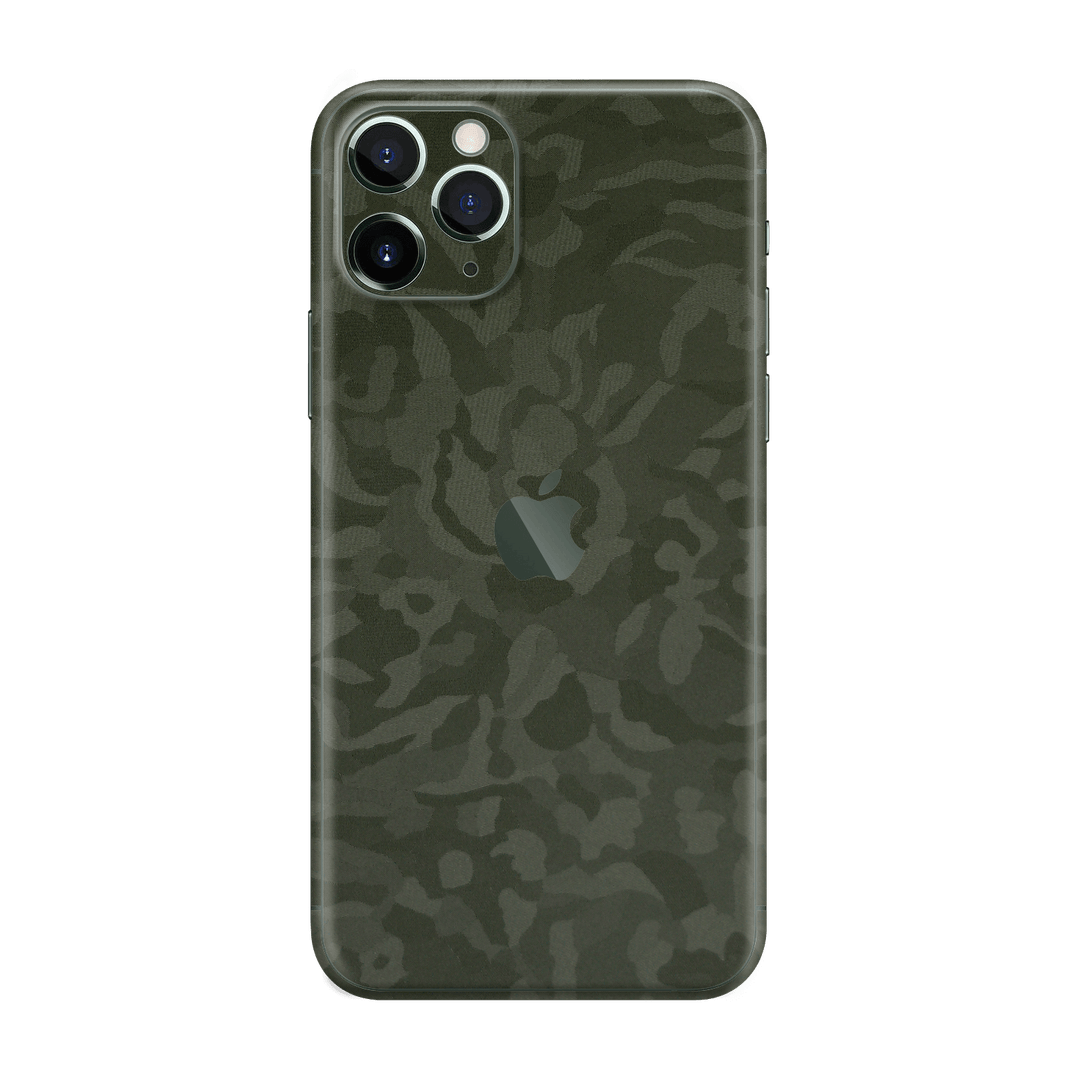 iPhone 11 PRO Luxuria Green 3D Textured Camo Camouflage Skin Wrap Decal Protector | EasySkinz Edit alt text