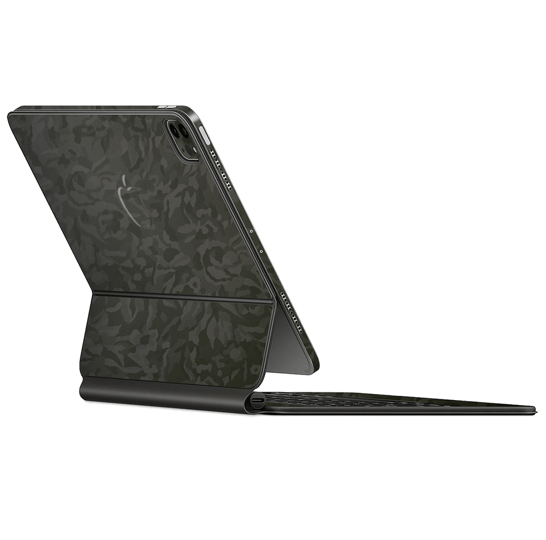 Apple Magic Keyboard for iPad Pro 11" (Gen 1-2) Luxuria GREEN 3D Textured Camo Camouflage Skin Wrap Decal Protector | EasySkinz