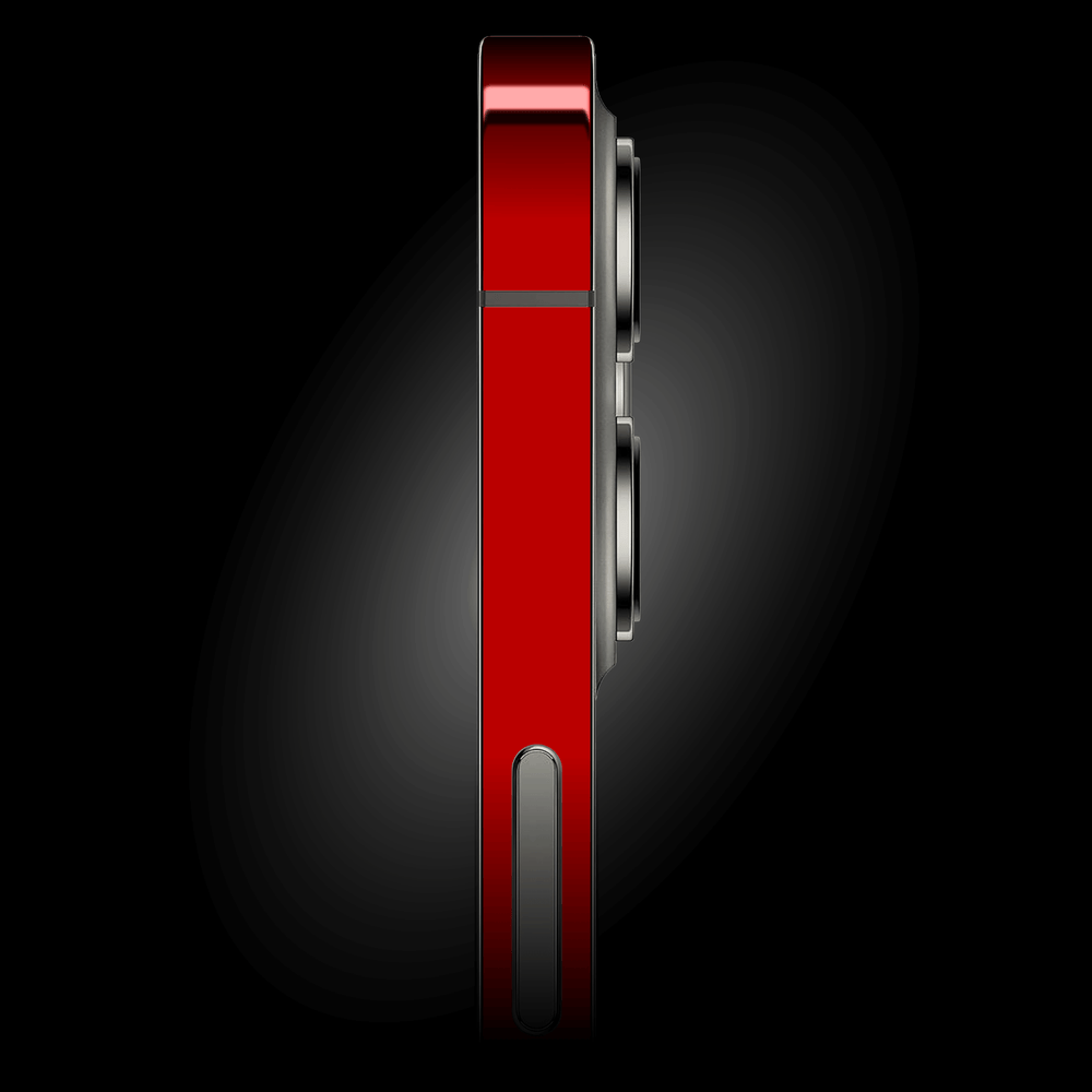 iPhone 13 Pro MAX GLOSSY Racing Red Metallic Skin