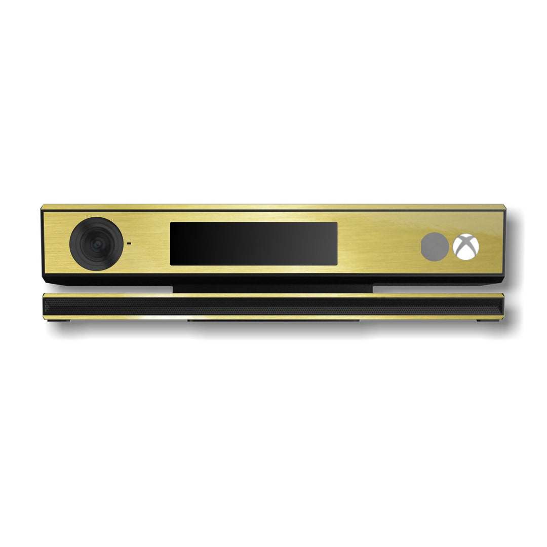 Xbox One Kinect Brushed GOLD Skin Wrap Sticker Decal Protector Cover by EasySkinz