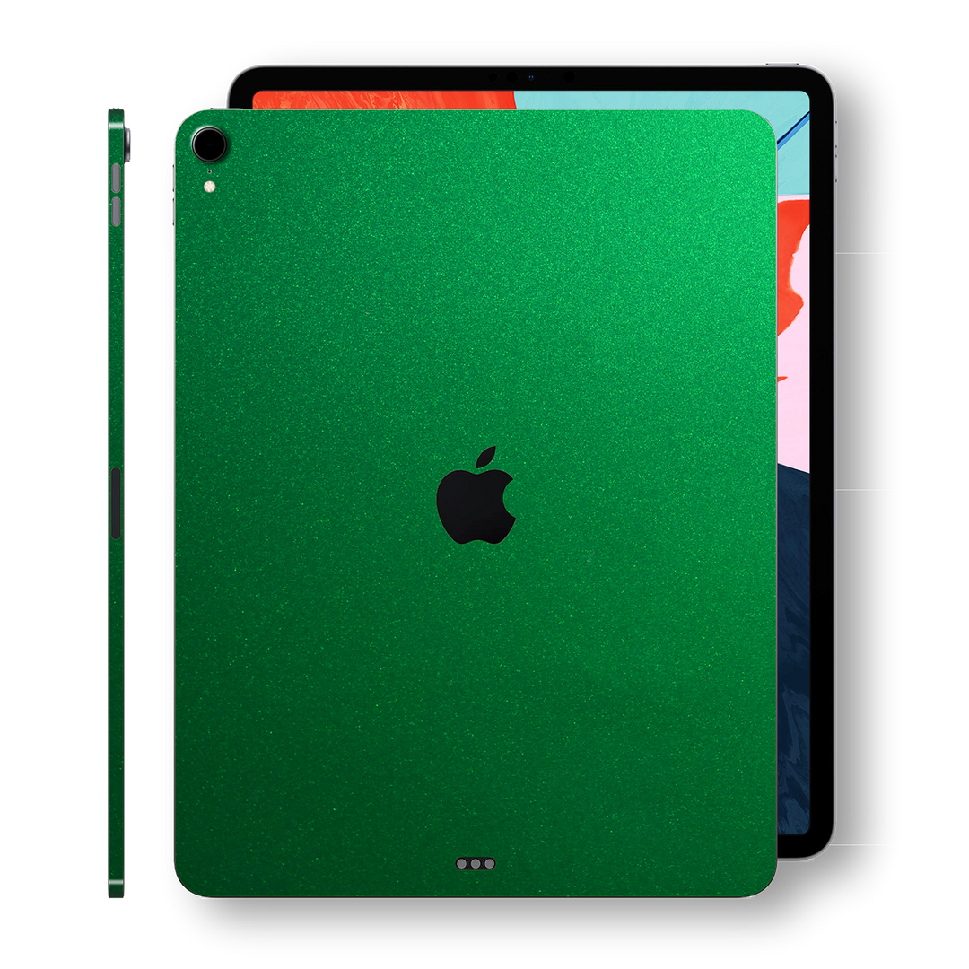 iPad PRO 12.9 inch 3rd Generation 2018 Glossy 3M VIPER GREEN Metallic Skin Wrap Sticker Decal Cover Protector by EasySkinz