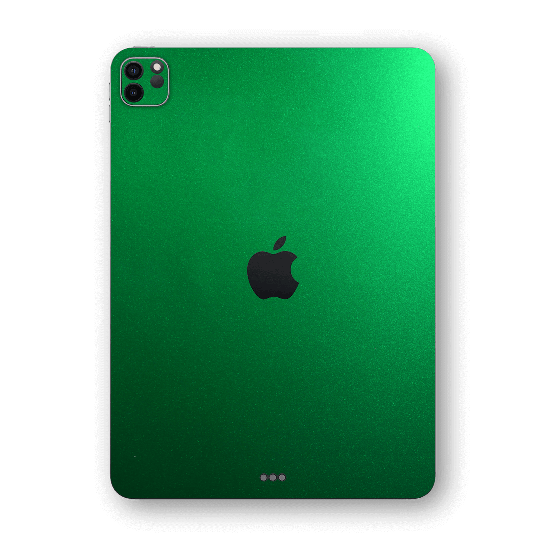 iPad PRO 11-inch 2020 Glossy 3M VIPER GREEN Metallic Skin Wrap Sticker Decal Cover Protector by EasySkinz