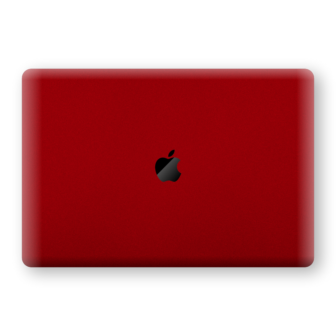 MacBook Pro 13" (2020) Racing Red Metallic Skin, Wrap, Decal, Protector, Cover by EasySkinz | EasySkinz.com