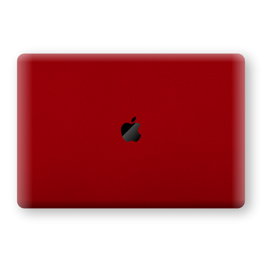 MacBook Pro 13" (2019) Racing Red Metallic Glossy Gloss Finish Skin, Decal, Wrap, Protector, Cover by EasySkinz | EasySkinz.com