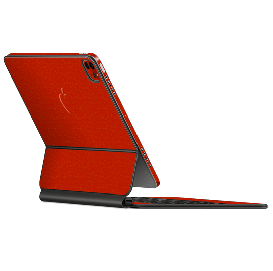 Magic Keyboard for iPad Pro 11" M1 (3rd Gen, 2021) Luxuria Red Cherry Juice Matt 3D Textured Skin Wrap Sticker Decal Cover Protector by EasySkinz | EasySkinz.com