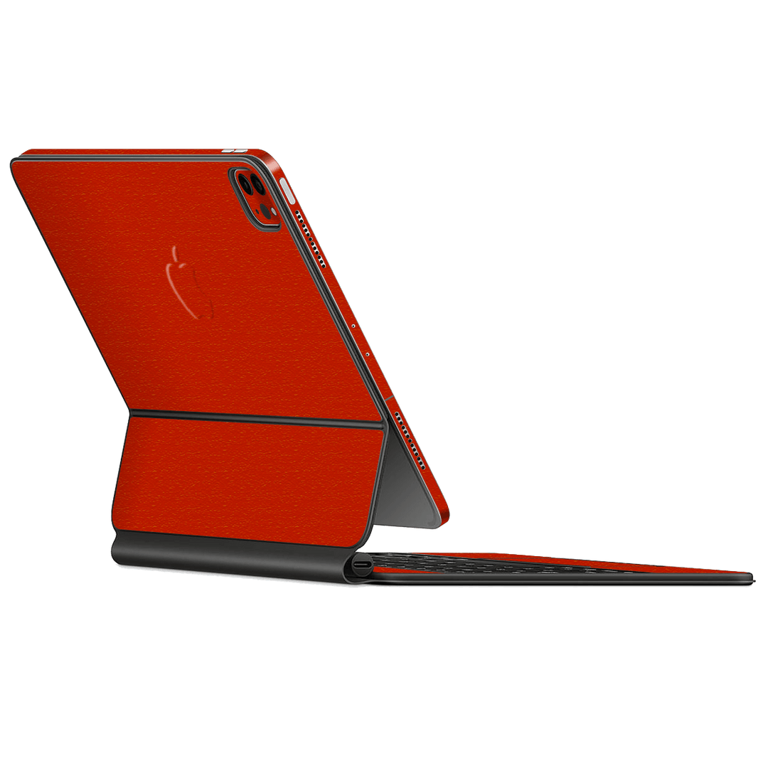 Magic Keyboard for iPad Pro 12.9" M1 (5th Gen, 2021) Luxuria Red Cherry Juice Matt 3D Textured Skin Wrap Sticker Decal Cover Protector by EasySkinz | EasySkinz.com