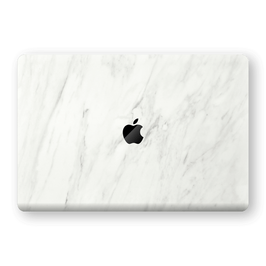 MacBook Pro 13" (No Touch Bar) Luxuria White Marble Skin Wrap Decal Protector | EasySkinz