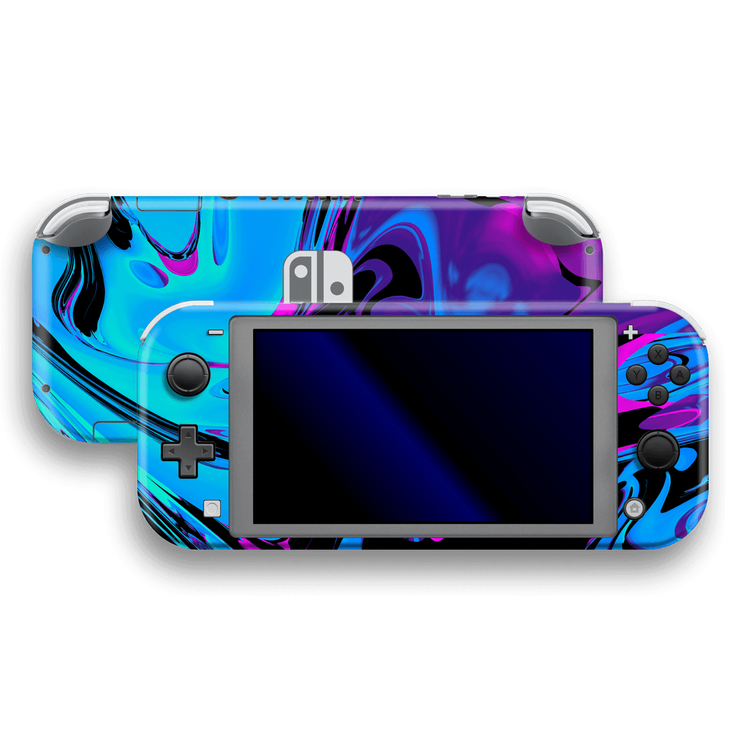 Nintendo Switch LITE SIGNATURE Rainy Night in Bangkok Skin Wrap Sticker Decal Cover Protector by EasySkinz