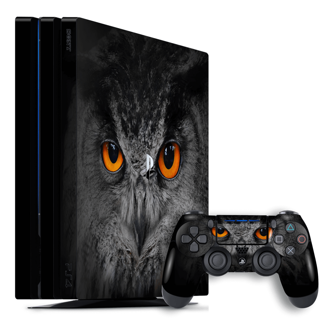Playstation 4 PRO PS4 PRO Print Custom Signature OWL Skin Wrap Decal by EasySkinz