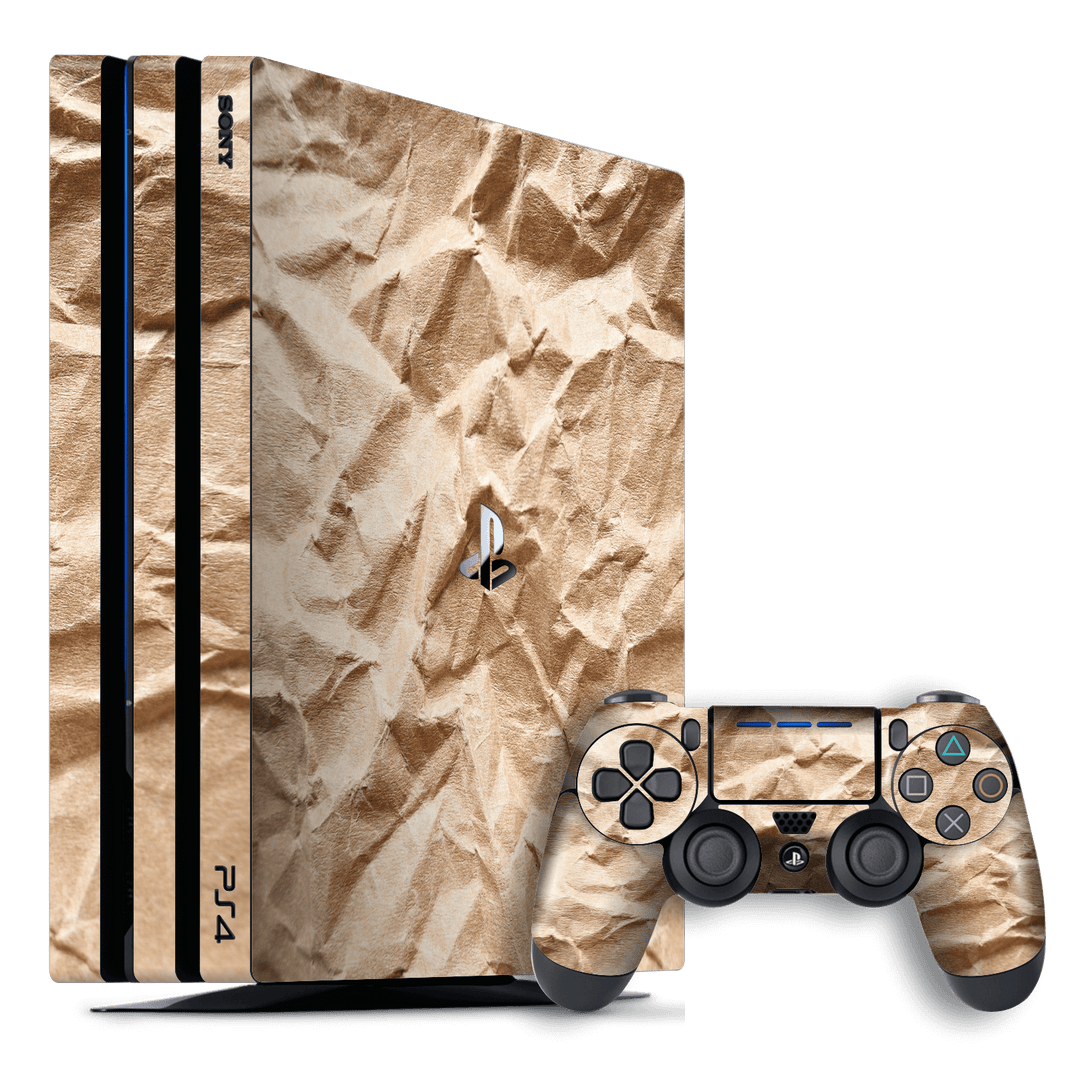 Playstation 4 PRO PS4 PRO Print Custom Signature PAPER Skin Wrap Decal by EasySkinz