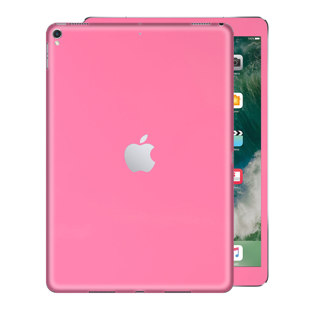 iPad PRO 12.9 inch 2017 Glossy 3M HOT PINK Skin Wrap Sticker Decal Cover Protector by EasySkinz