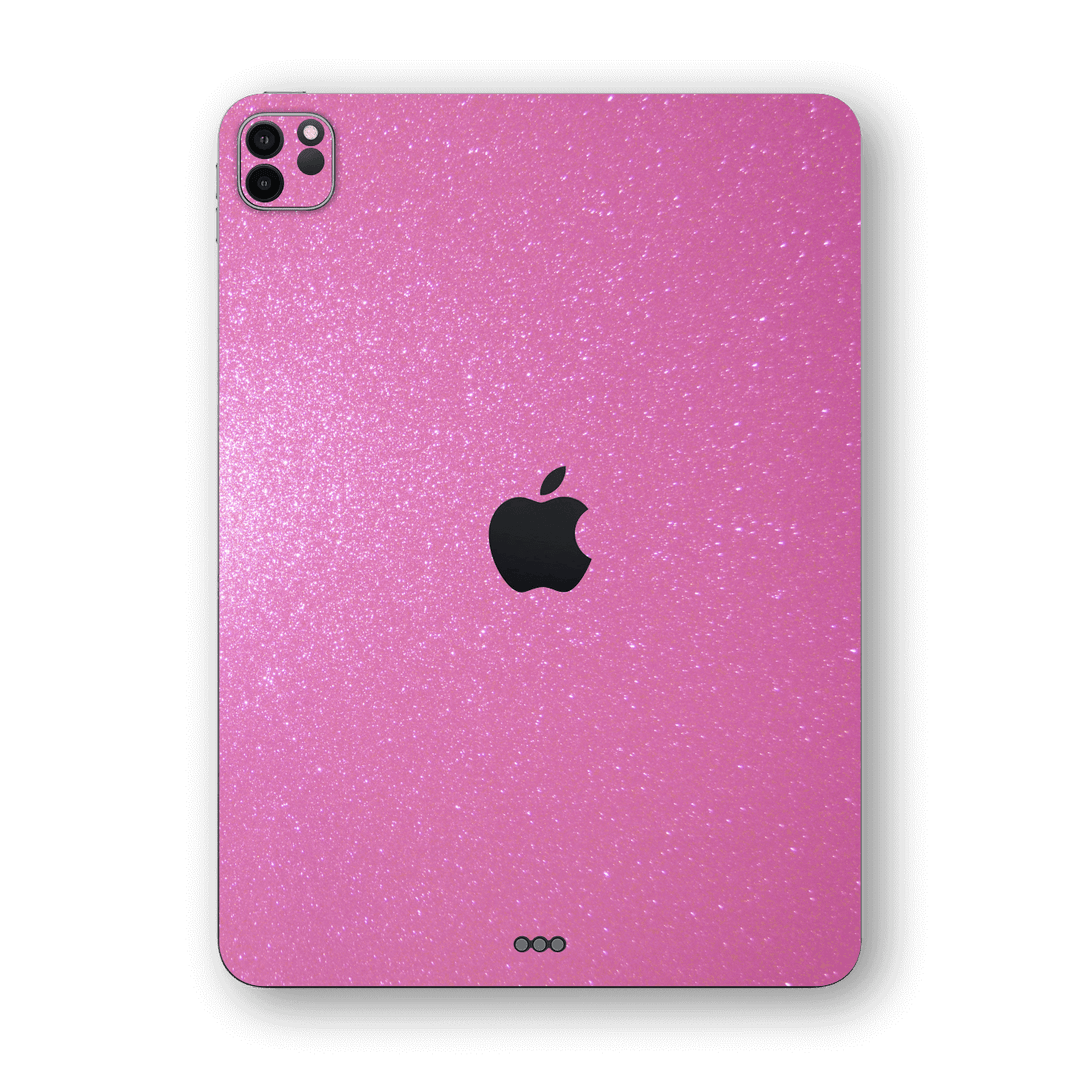 iPad PRO 11-inch 2021 Diamond Pink Shimmering Sparkling Glitter Skin Wrap Sticker Decal Cover Protector by EasySkinz | EasySkinz.com