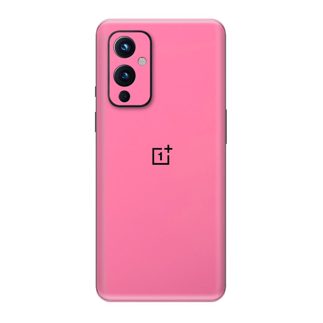 OnePlus 9 Gloss Glossy Hot Pink Skin Wrap Sticker Decal Cover Protector by EasySkinz